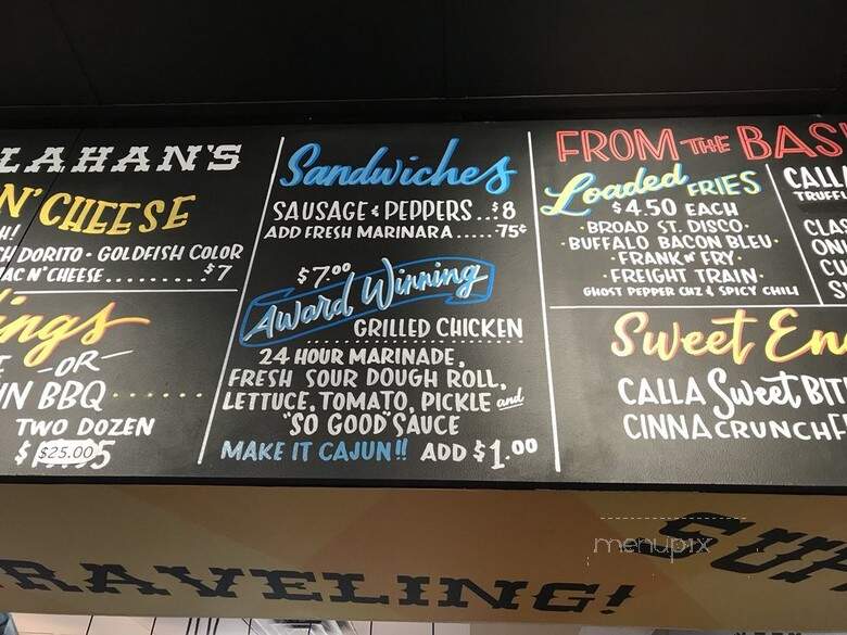 Callahan's - West New York, NJ menu_pic