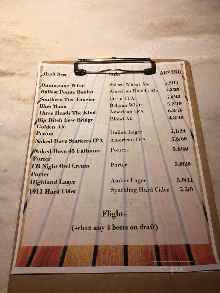 Pizzeria FAVO - Pittsford, NY menu_pic