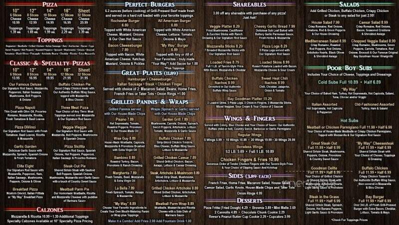 Original Bay Goodman - Fairport, NY menu_pic