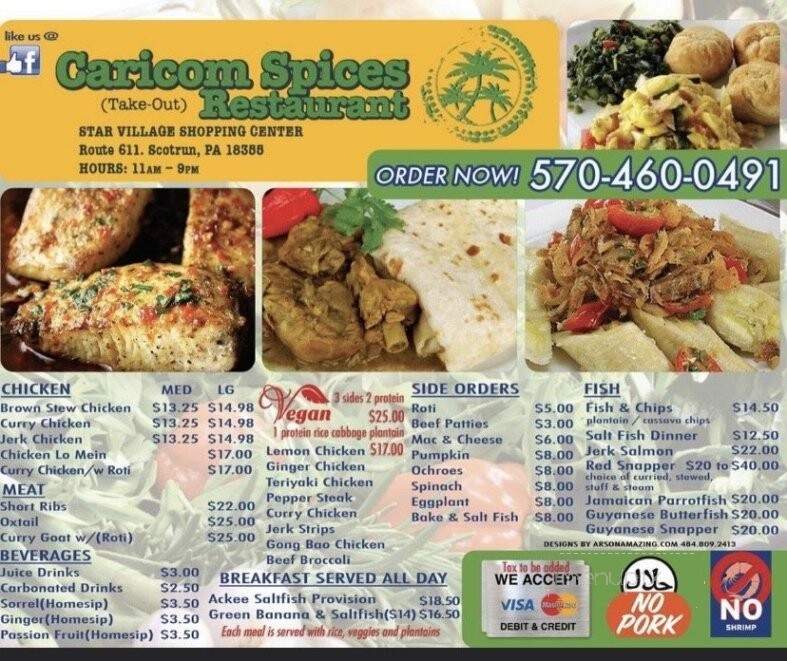 Caribbean Spices - Scotrun, PA