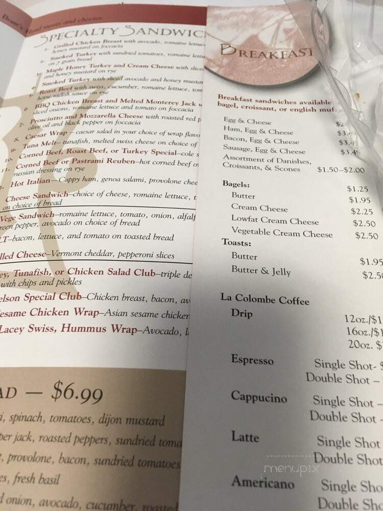 Old Nelson Food Company - Philadelphia, PA menu_pic