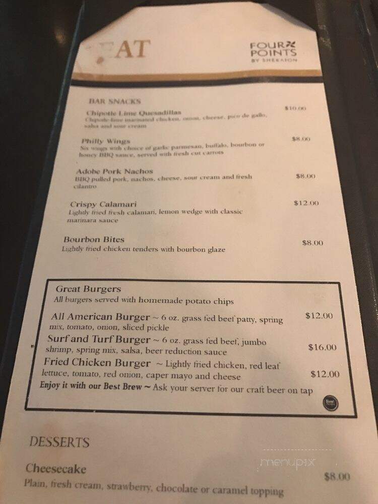 Cherry Lounge - Philadelphia, PA menu_pic