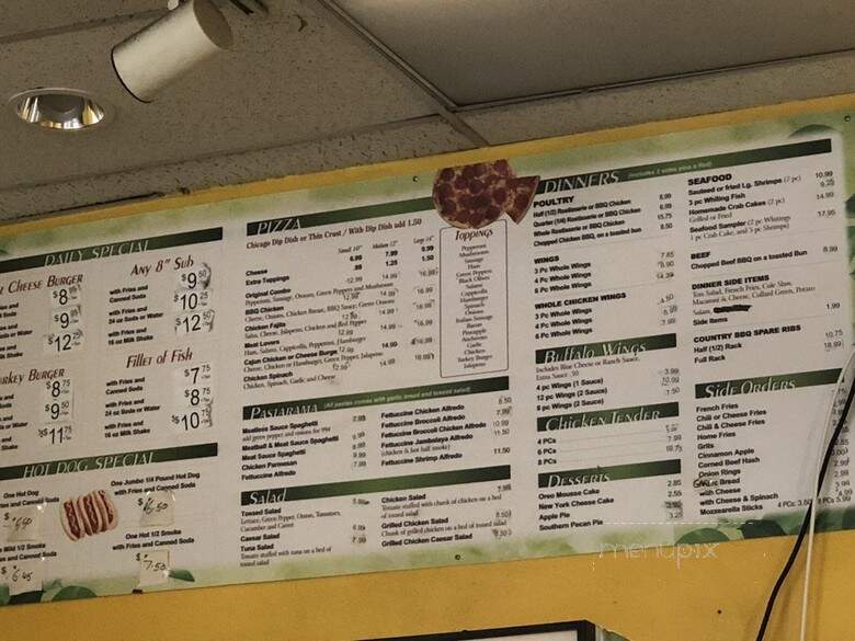 Brookland Grill - Washington, DC menu_pic