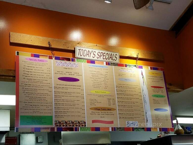 My Village Chicken - Springfield, VA menu_pic