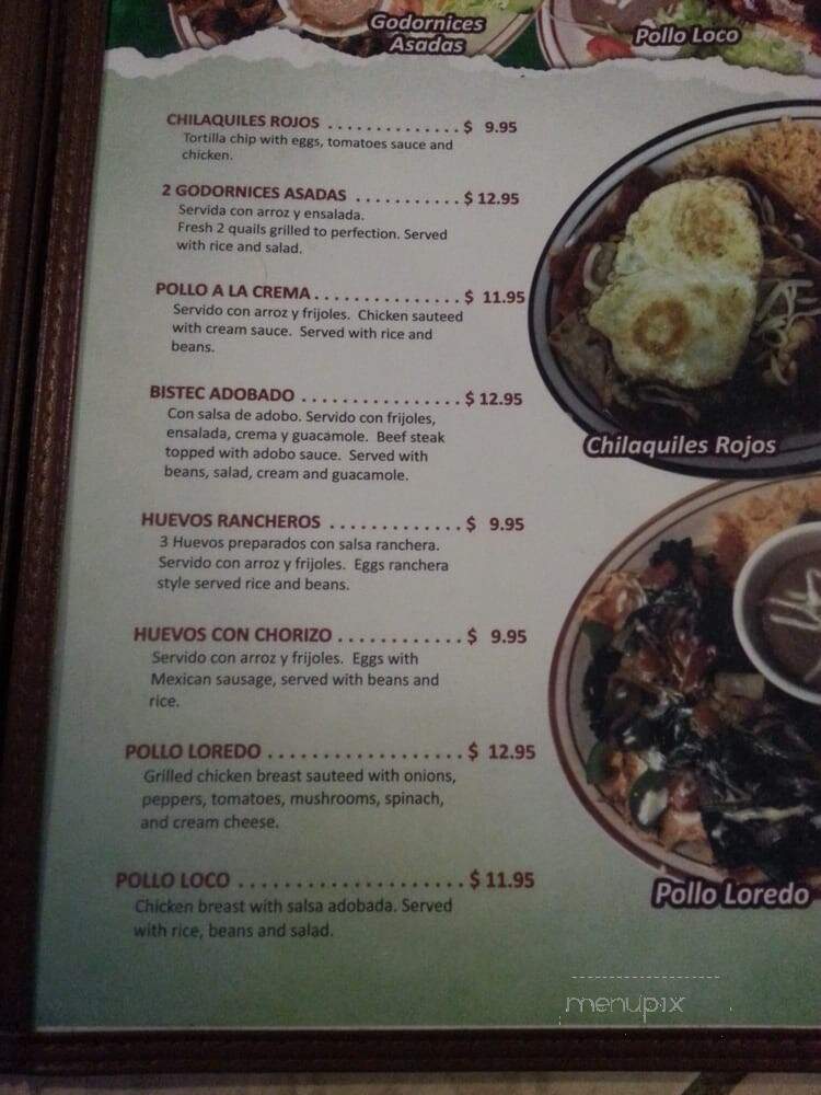 Loredo's Mexican Restaurant - Fort Washington, MD menu_pic