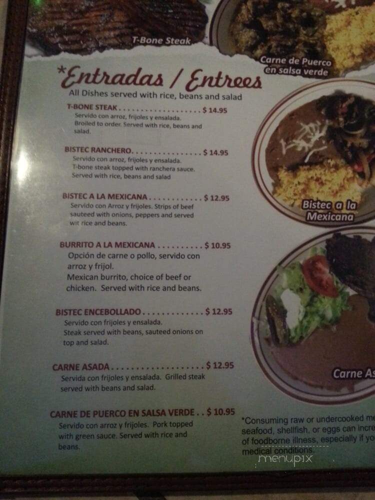 Loredo's Mexican Restaurant - Fort Washington, MD menu_pic