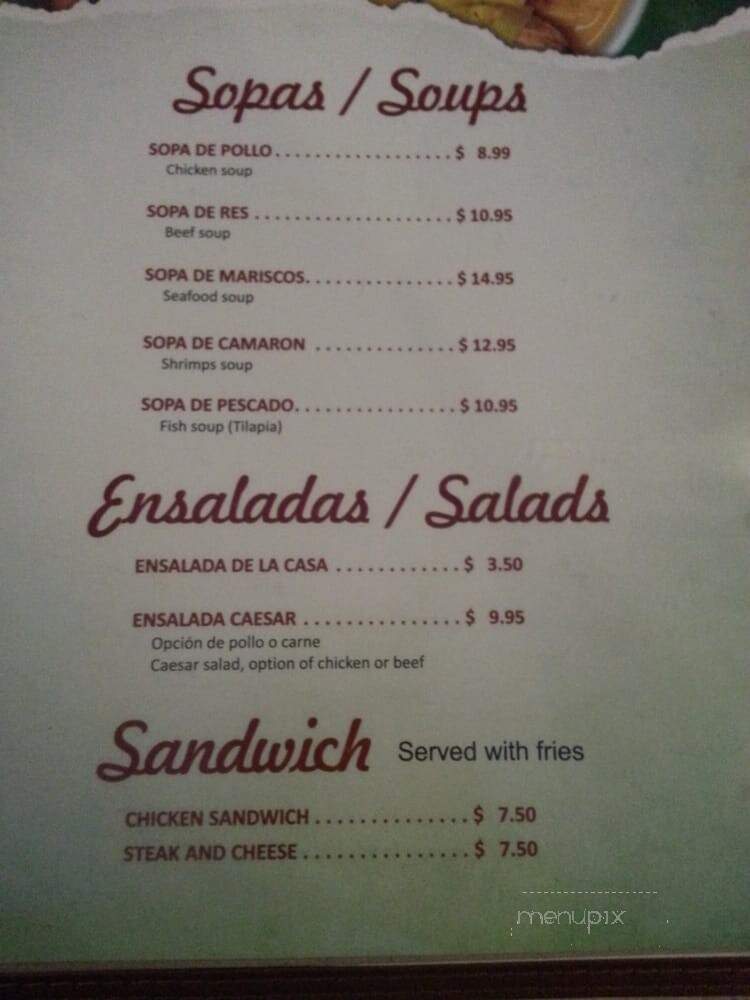 Loredo's Mexican Restaurant - Fort Washington, MD menu_pic