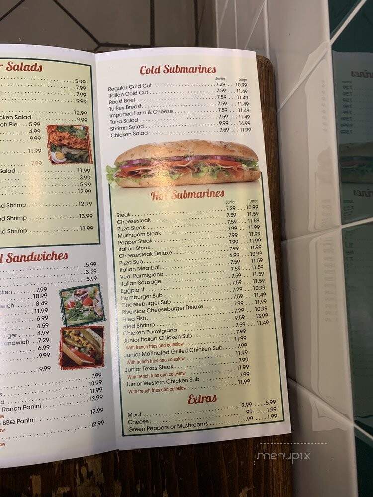 Riverside Pizzeria & Carryout - Belcamp, MD menu_pic