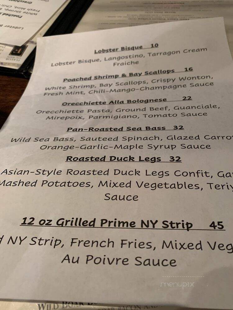 Flavor On Main - Culpeper, VA menu_pic