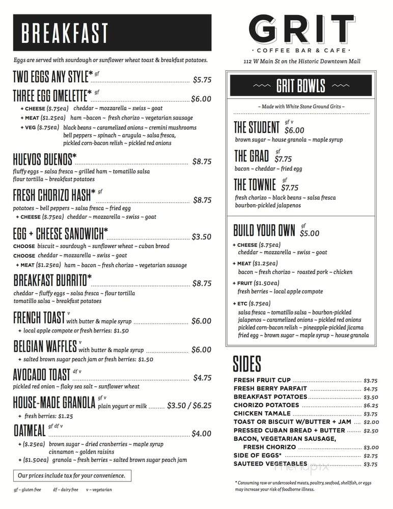 Grit Coffee - Charlottesville, VA