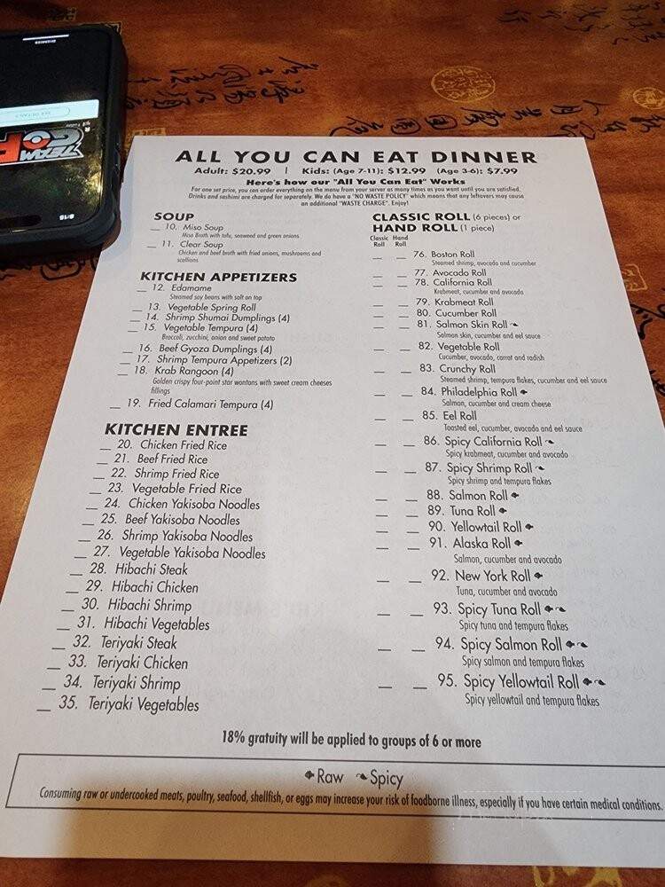 Sushi King Midlothian - Midlothian, VA menu_pic