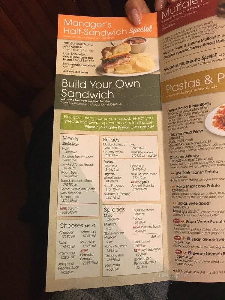 Jason's Deli - Newport News, VA menu_pic