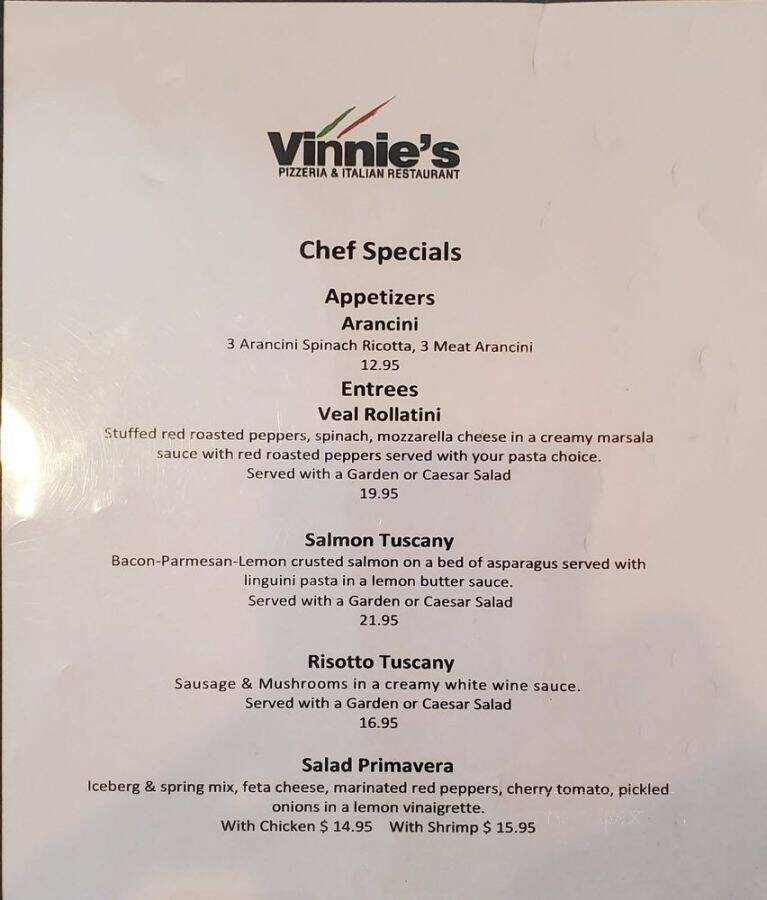 Vinnie's Pizzeria - Winston-Salem, NC