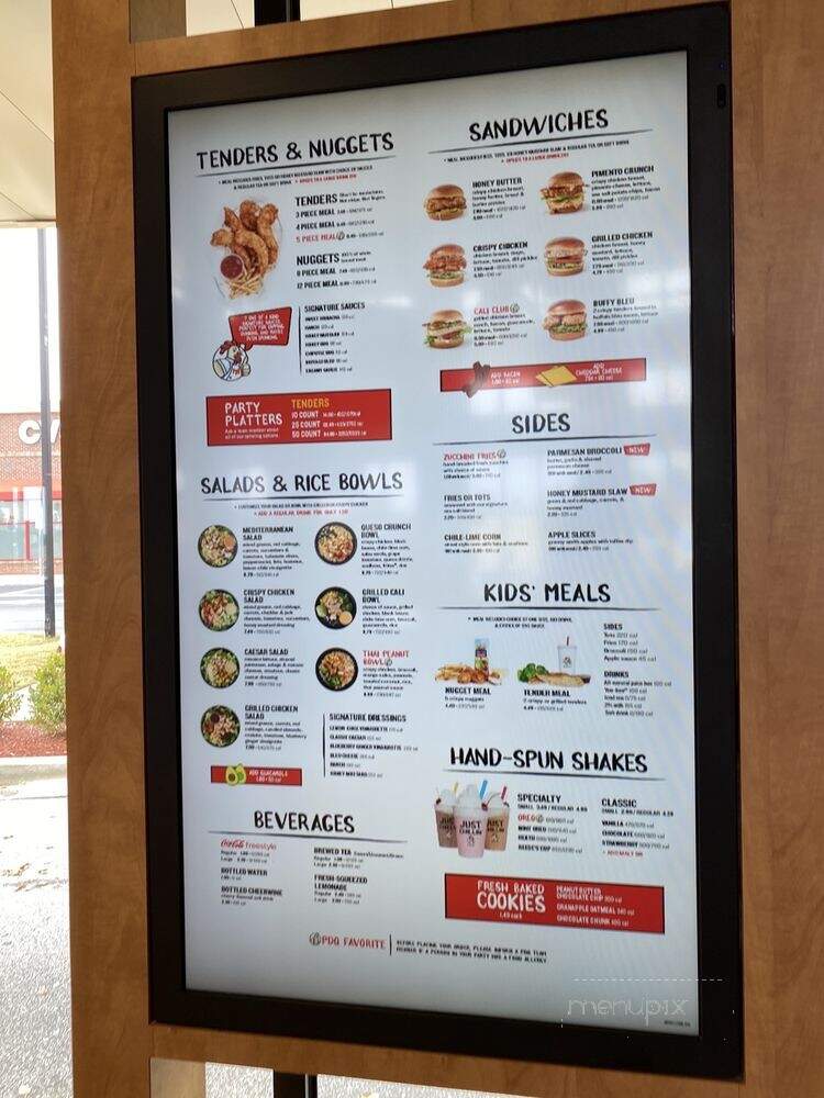 PDQ - Cary, NC menu_pic