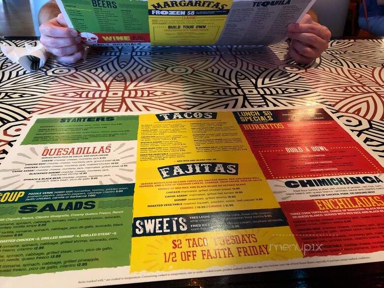Hot Taco - Charlotte, NC menu_pic
