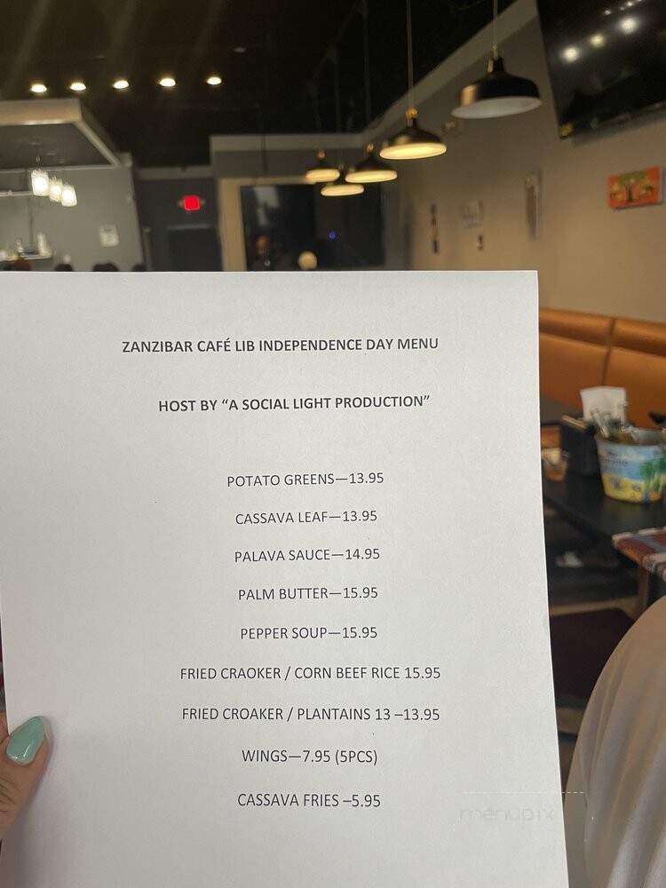 Zanzibar Cafe - Charlotte, NC