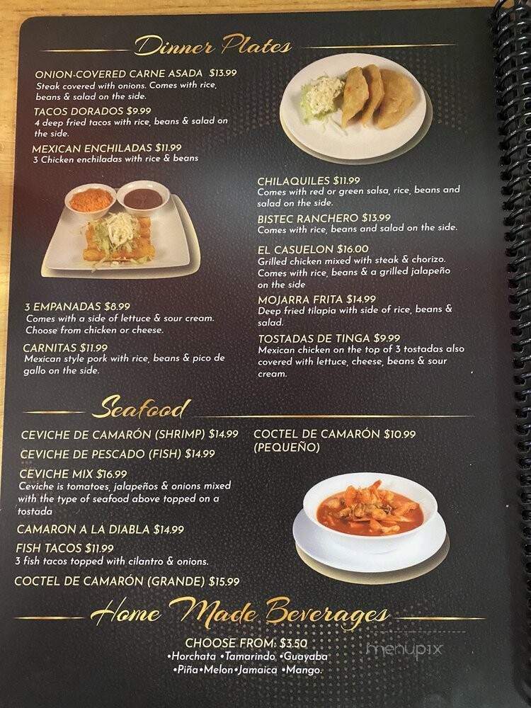 Taqueria Angelitos - Fayetteville, NC menu_pic