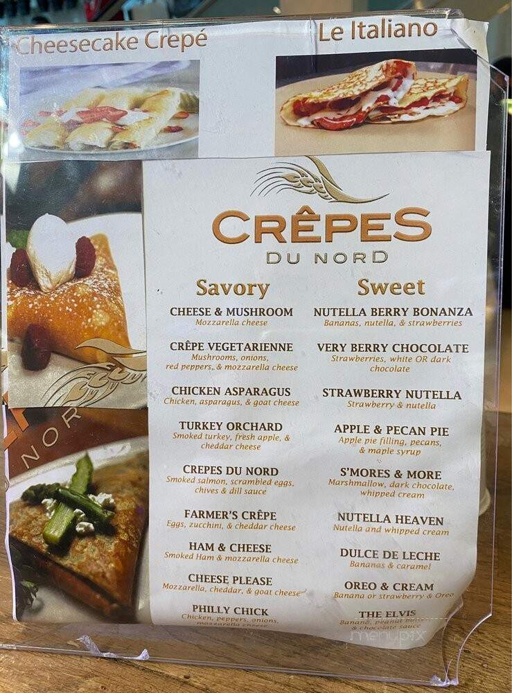 Crepes Du Nord - Bridgewater, NJ menu_pic