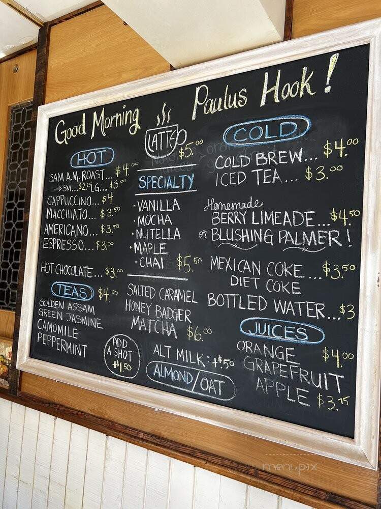 Sam A.M. Cafe - Jersey City, NJ menu_pic