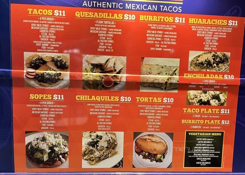 El Chilango - Jersey City, NJ menu_pic