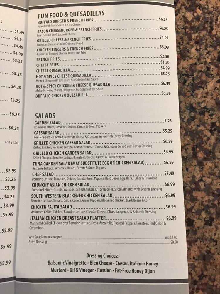 Sunrise Bagels 2 - Wayne, NJ menu_pic