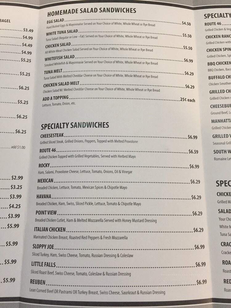 Sunrise Bagels 2 - Wayne, NJ menu_pic
