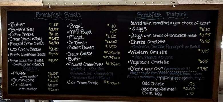Roxbury Bagel & Deli - Succasunna, NJ menu_pic