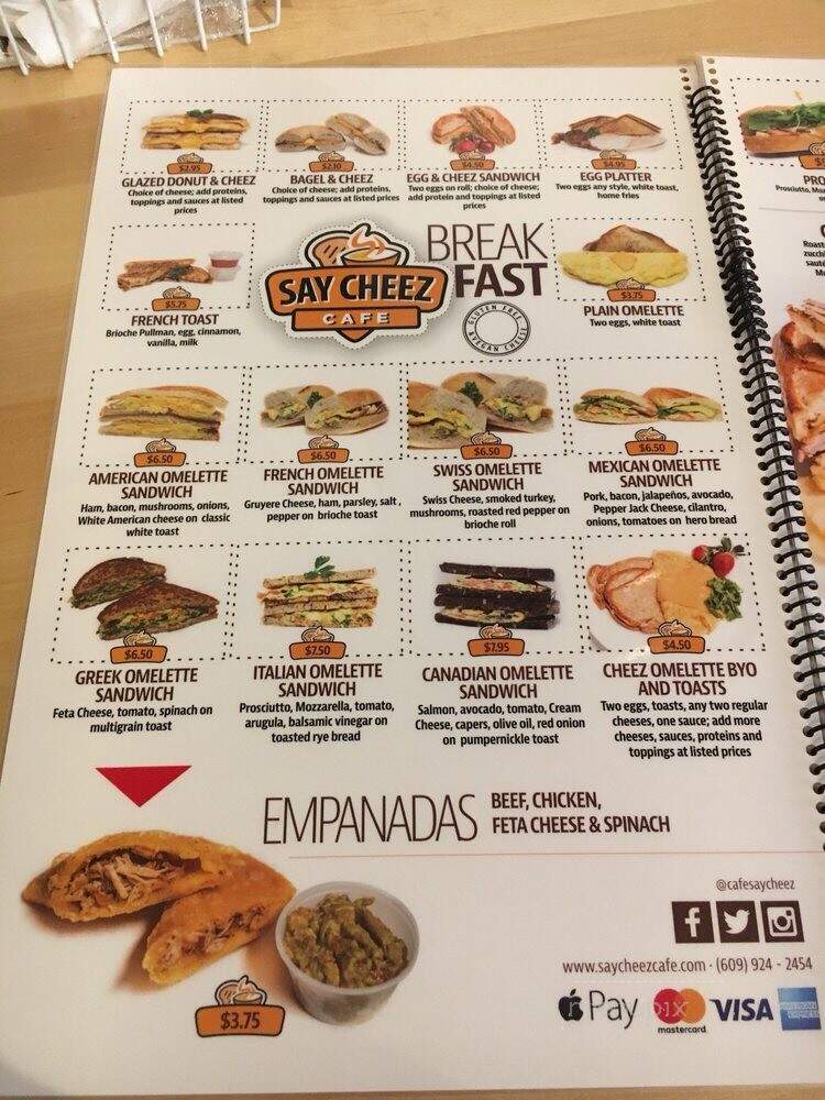 Say Cheez - Princeton, NJ menu_pic