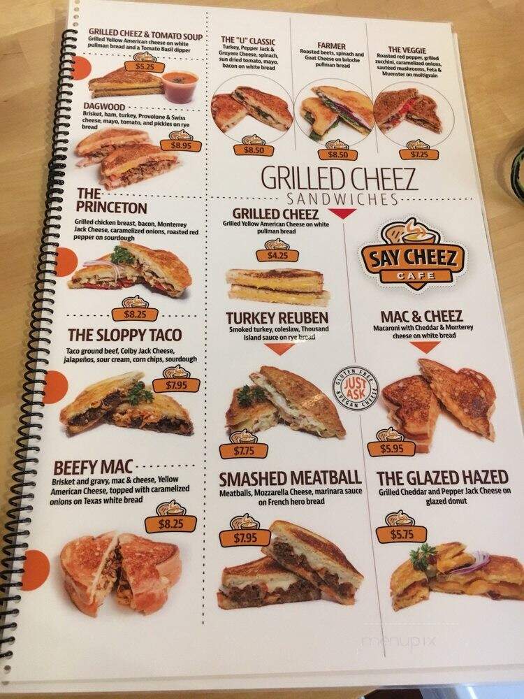 Say Cheez - Princeton, NJ menu_pic