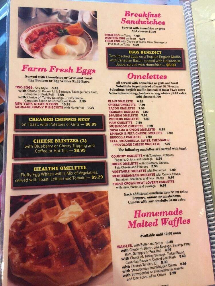 Michael's IV Diner - Lawrenceville, NJ menu_pic