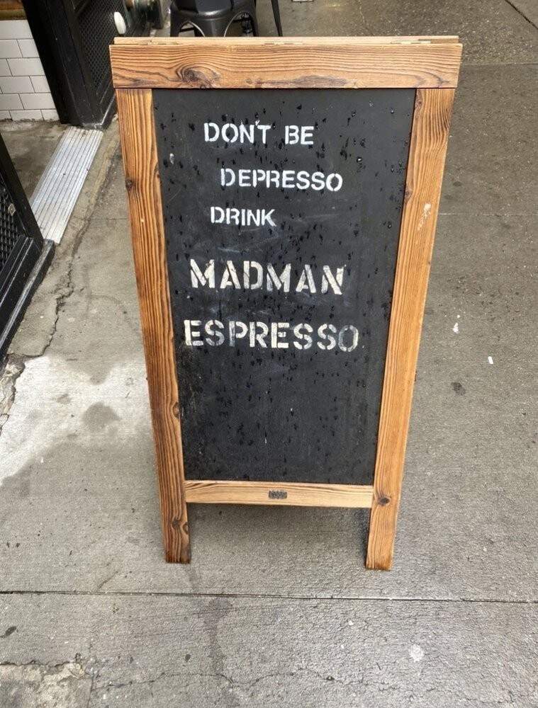 Madman Espresso - New York, NY