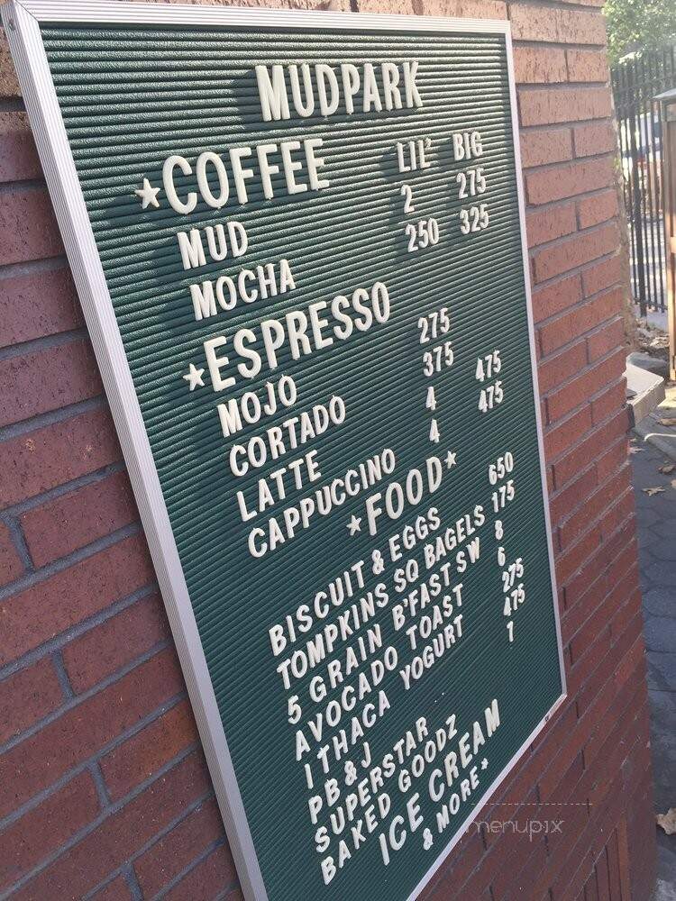 Mudpark - New York, NY menu_pic