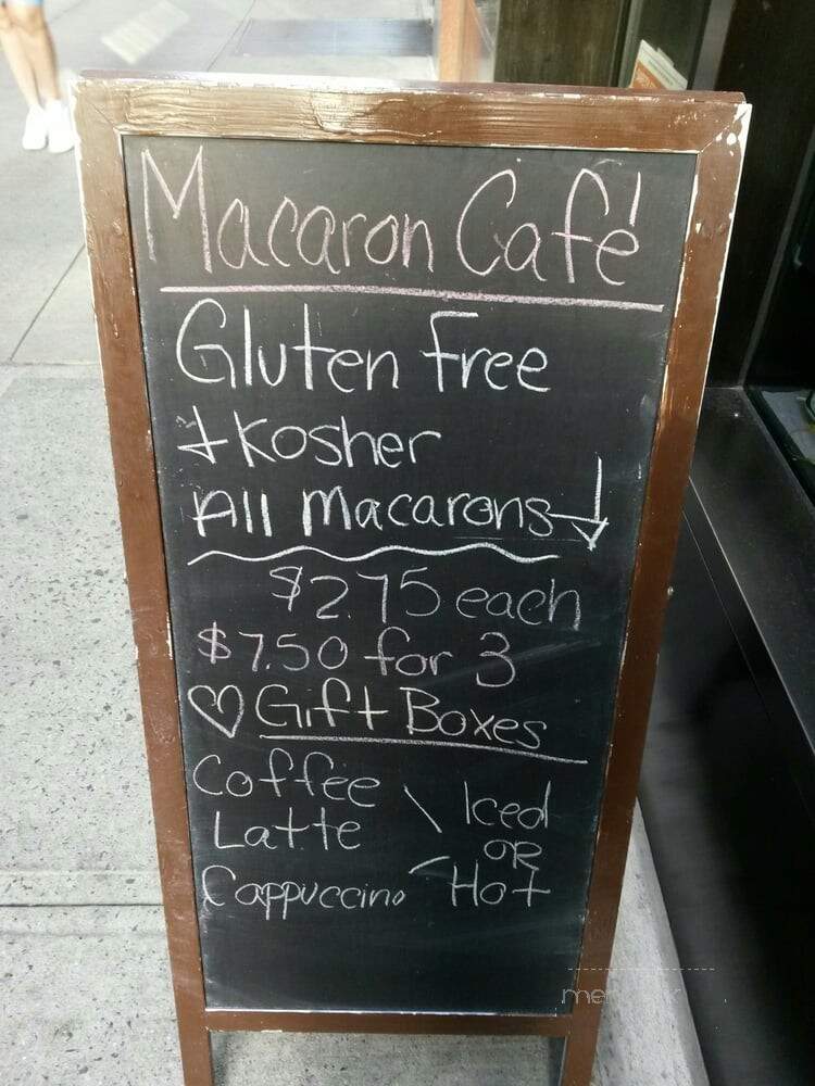 Macaron Cafe - New York, NY menu_pic