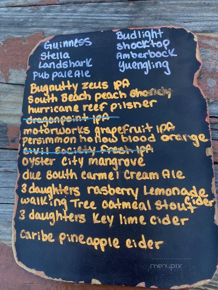 Pub Americana - Cocoa, FL menu_pic