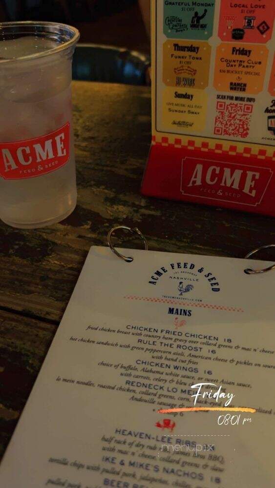 Acme Feed & Seed - Nashville, TN