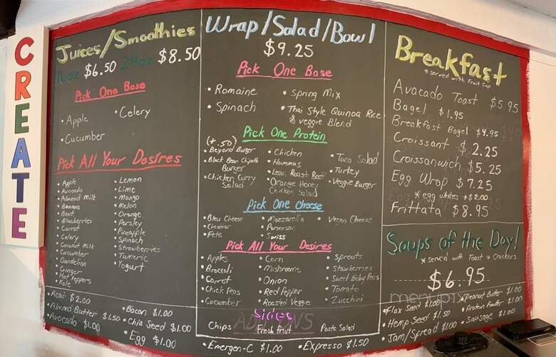 Java & Juice Bar - Lake Worth, FL menu_pic