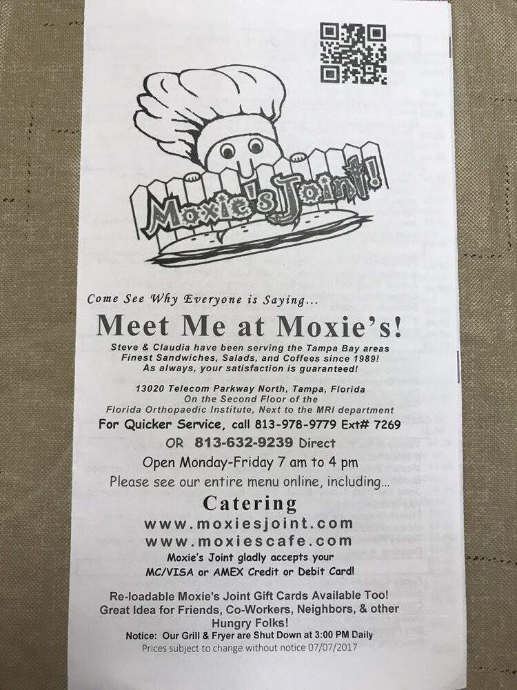 Moxie's Cafe & Grill - Temple Terrace, FL