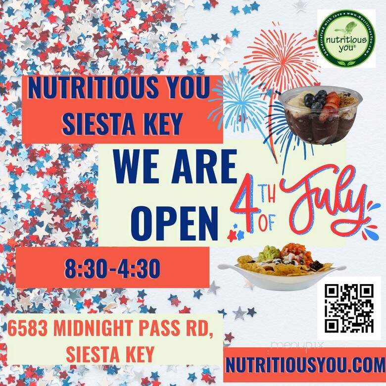 Nutritious You - Siesta Key, FL