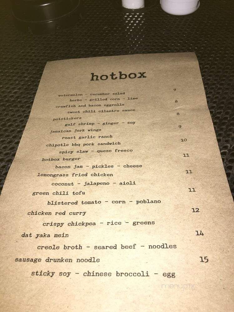 Hotbox - Birmingham, AL