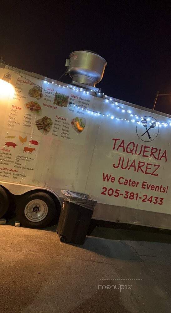 Taqueria Juarez - Vestavia Hills, AL menu_pic
