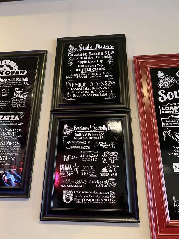 Topz - McMinnville, TN menu_pic