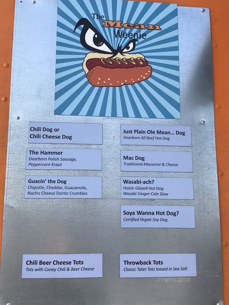 The Mean Weenie - Rochester, MI menu_pic