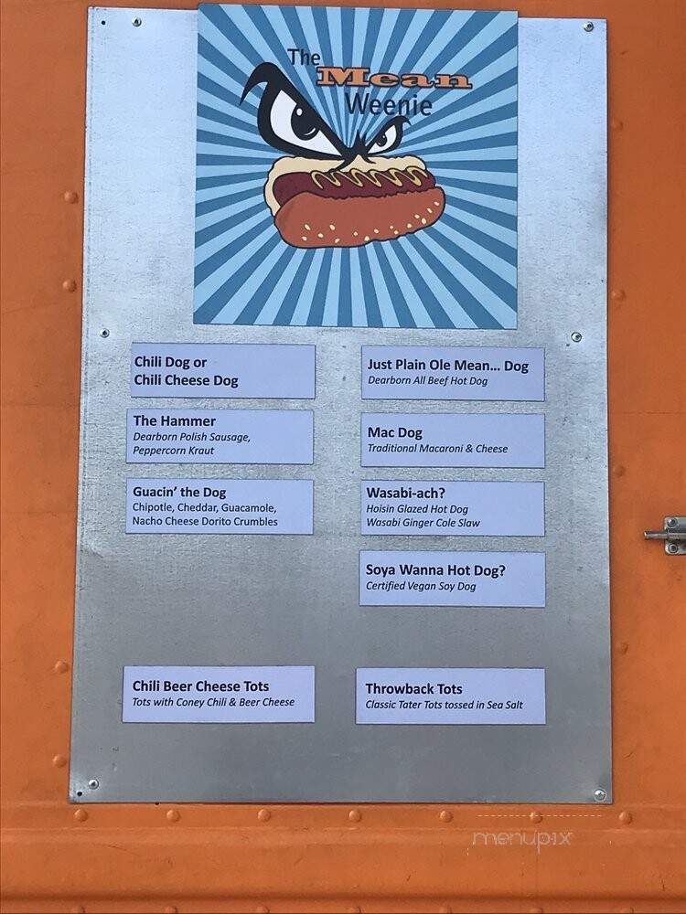The Mean Weenie - Rochester, MI menu_pic