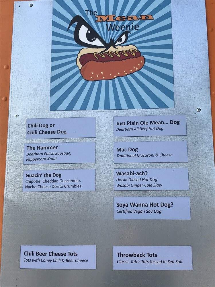 The Mean Weenie - Rochester, MI menu_pic