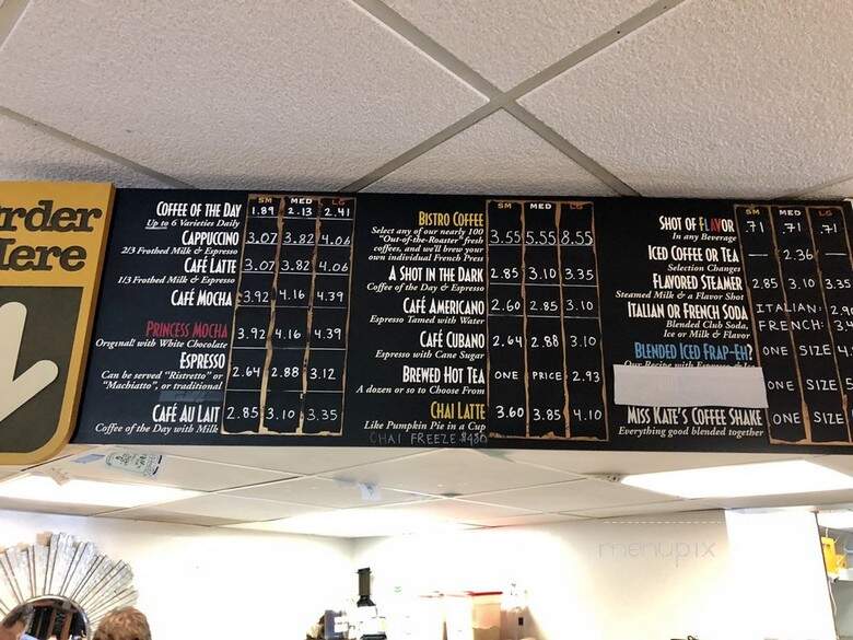 Leelanau Coffee Roasting - Glen Arbor, MI menu_pic