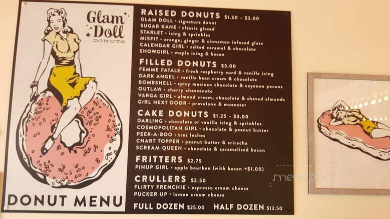Glam Doll Donuts - Minneapolis, MN menu_pic