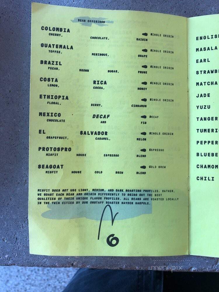 Misfit Coffee - Minneapolis, MN