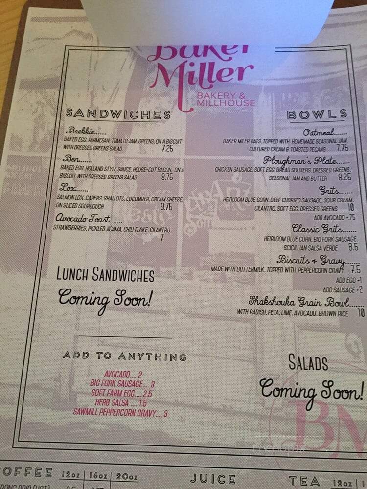 Baker Miller Bakery & Millhouse - Chicago, IL