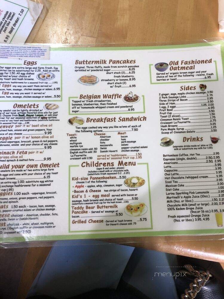 Famous Dutch Pancake Huis - Chicago, IL menu_pic