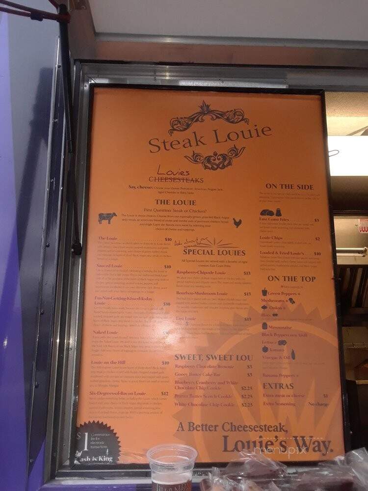Steak Louie - Saint Louis, MO menu_pic